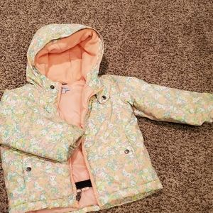 Toddler girls Columbia winter coat